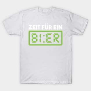 Beer Time German Quote P T-Shirt